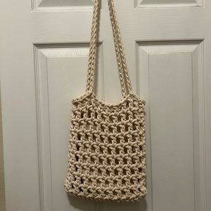 custom crochet tote bag (dust bag included)